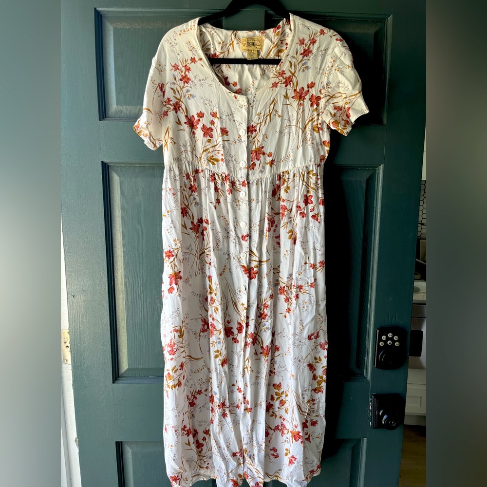Vintage floral Sostanza dress